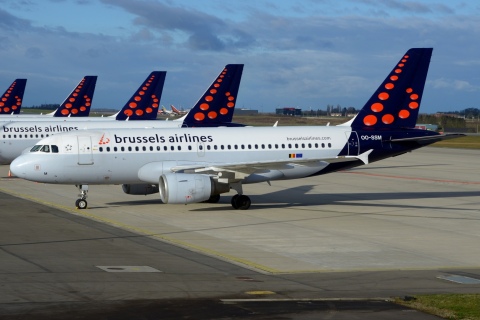 OO-SSM - A319-112 - Brussels Airlines - LGG - 28-03-2016b