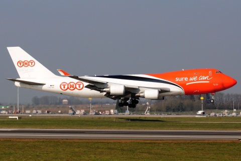 OO-THA - 747-4HAF(ER) - TNT Airways - LGG - 10-03-2016