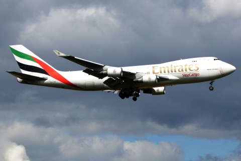 OO-THD - 747-4HAF(ER) - Emirates Sky Cargo - LHR - 23-04-2016