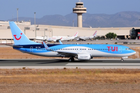 OO-TUK - 737-86J(WL) - TUI Airlines Belgium - PMI - 30-08-2016