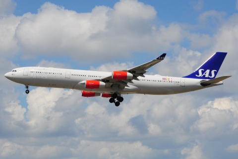 OY-KBC - A340-313 - SAS Scandinavian Airlines - CPH - 27-06-2016