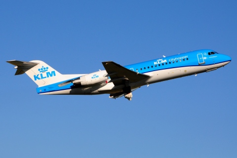 PH-KZU - Fokker 70 - KLM Cityhopper - AMS - 19-07-2016