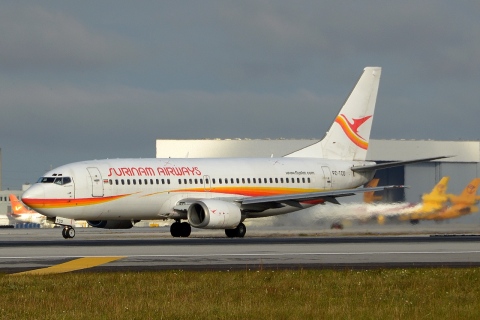 PZ-TCO - 737-36N - Surinam Airways - MIA - 31-01-2016