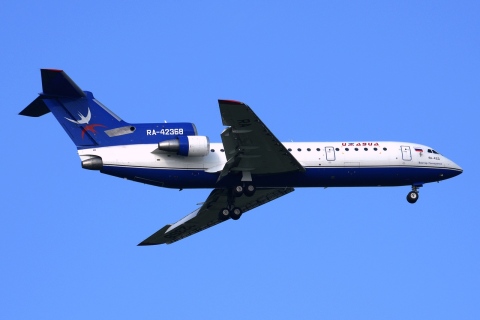 RA-42368 - Yakovlev Yak-42D - Izhavia - DME - 03-06-2016