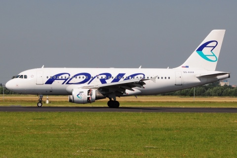 S5-AAX - A319-111 - Adria Airways - AMS - 19-07-2016