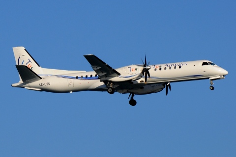 SE-LTU - Saab 2000 - Tus Airways - LCA - 19-08-2016