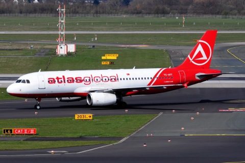 TC-ATT - A320-233 - AtlasGlobal - DUS - 02-04-2016