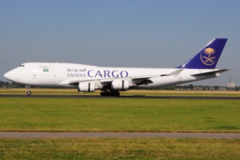 TF-AMN - 747-4F6 - Saudi Arabian Airlines - AMS - 19-07-2016