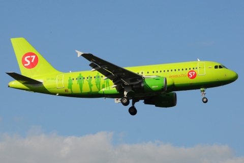 VP-BHJ - A319-114 - S7 Airlines - DME - 01-06-2016