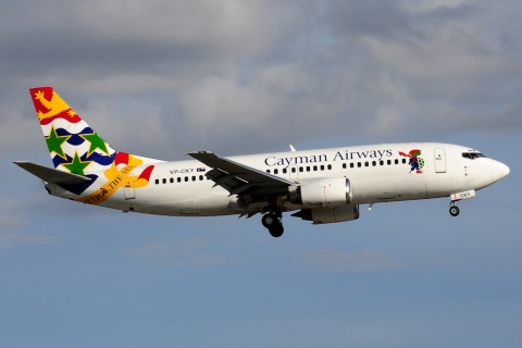 VP-CKY - 737-3Q8 - Cayman Airways - MIA - 31-01-2016