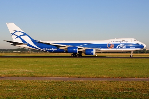 VQ-BRH - 747-8HVF - AirBridgeCargo - AMS - 19-07-2016