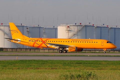 VQ-BRY - ERJ-195AR (ERJ-190-200 IGW) - Saratov Airlines - DME - 03-06-2016