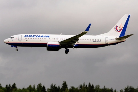 VQ-BVU - 737-8LJ(WL) - Orenair (Orenburg Airlines) - VKO - 04-06-2016