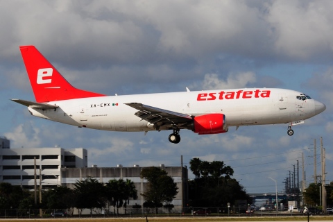 XA-EMX - 737-375 - Estafeta Carga Aerea - MIA - 02-02-2016