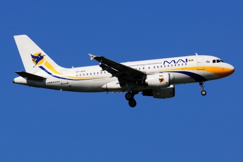 XY-AGV - A319-111 - Myanmar Airways International - BKK - 12-11-2016