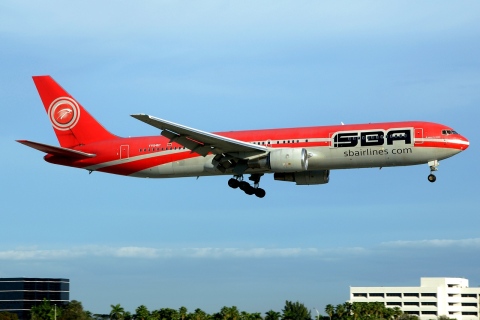 YV545T - 767-3P6(ER) - SBA Airlines - MIA - 31-01-2016