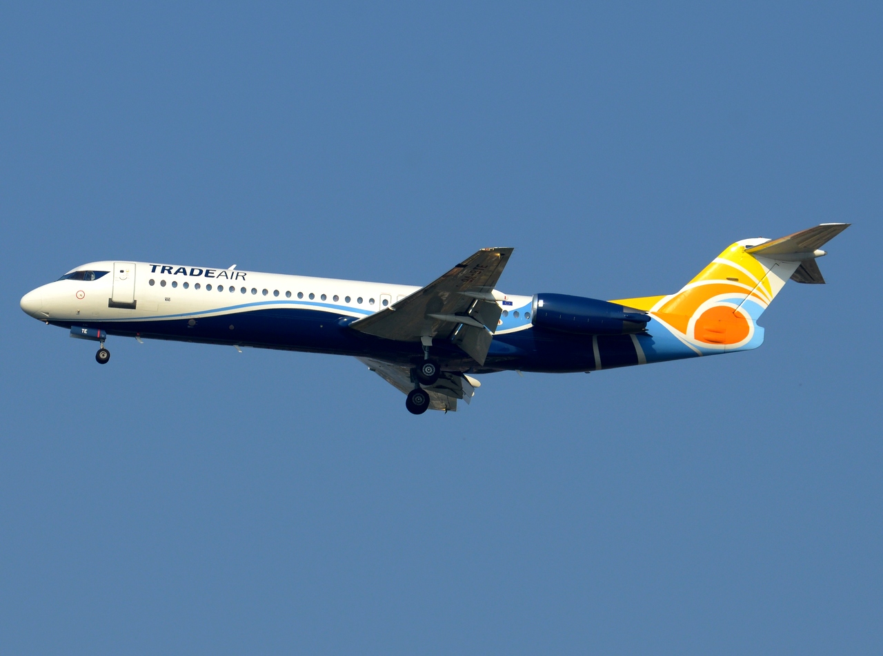 9A-BTE - Fokker 100 - Trade Air - MXP - 11-06-2017