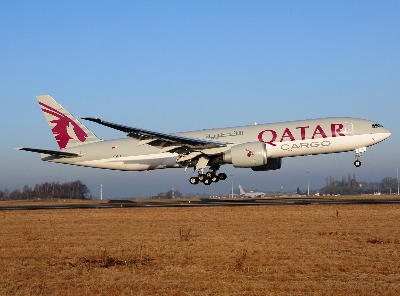 A7-BFI - 777-FDZ - Qatar Airways Cargo - LGG - 13-02-2017