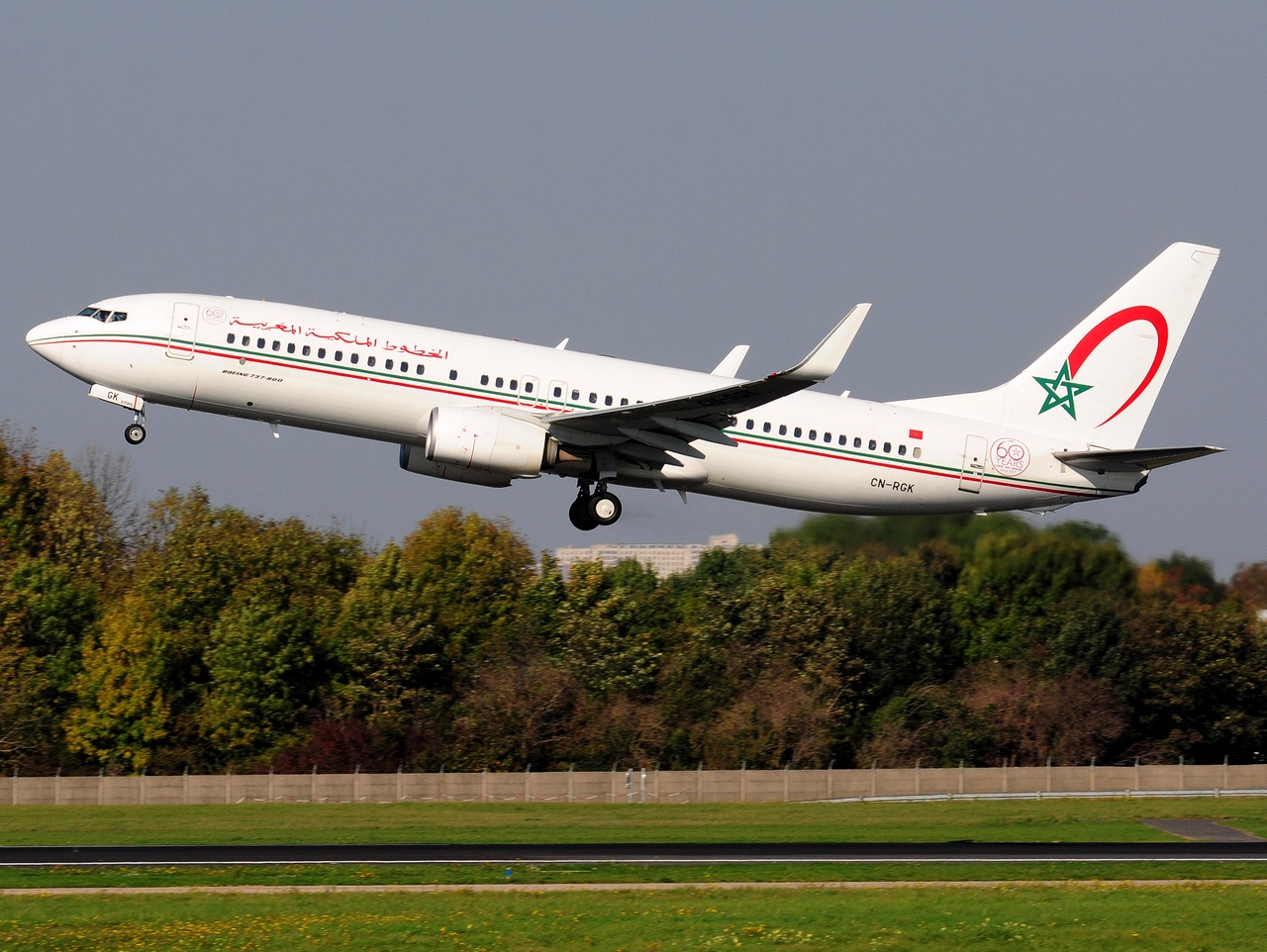 CN-RGK - 737-8B6(WL) - Royal Air Maroc - ORY - 15-10-2017