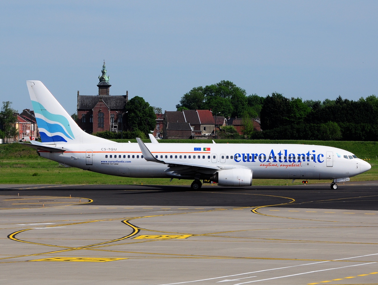 CS-TQU - 737-8K2(WL) - EuroAtlantic Airways - CRL - 17-05-2017