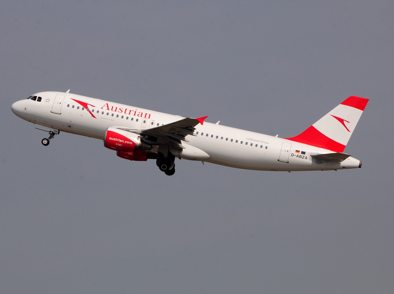 D-ABZA - A320-216 - Austrian Airlines - DUS - 08-07-2017
