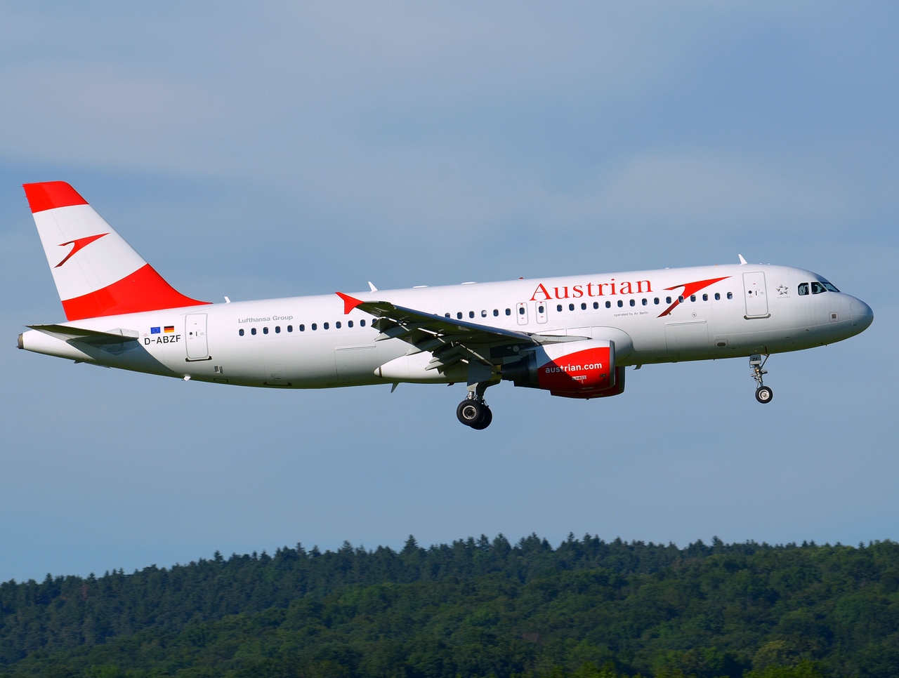 D-ABZF - A320-216 - Austrian Airlines - ZRH - 10-06-2017