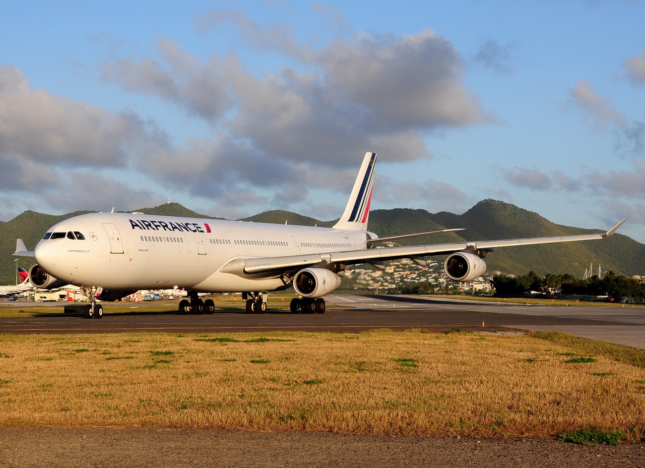 F-GNII - A340-313 - Air France - SXM - 02-02-2017b