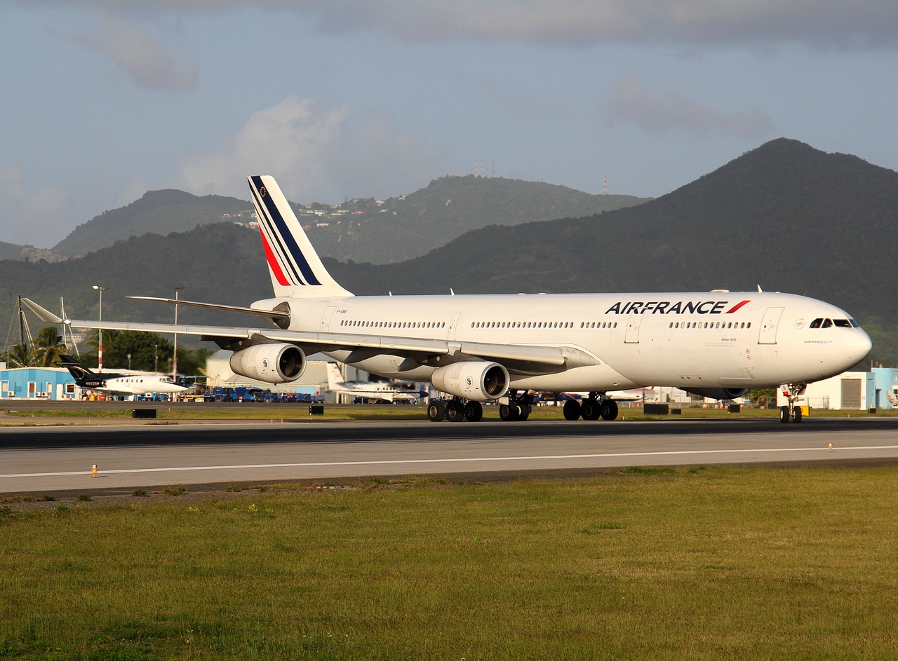 F-GNII - A340-313 - Air France - SXM - 03-02-2017