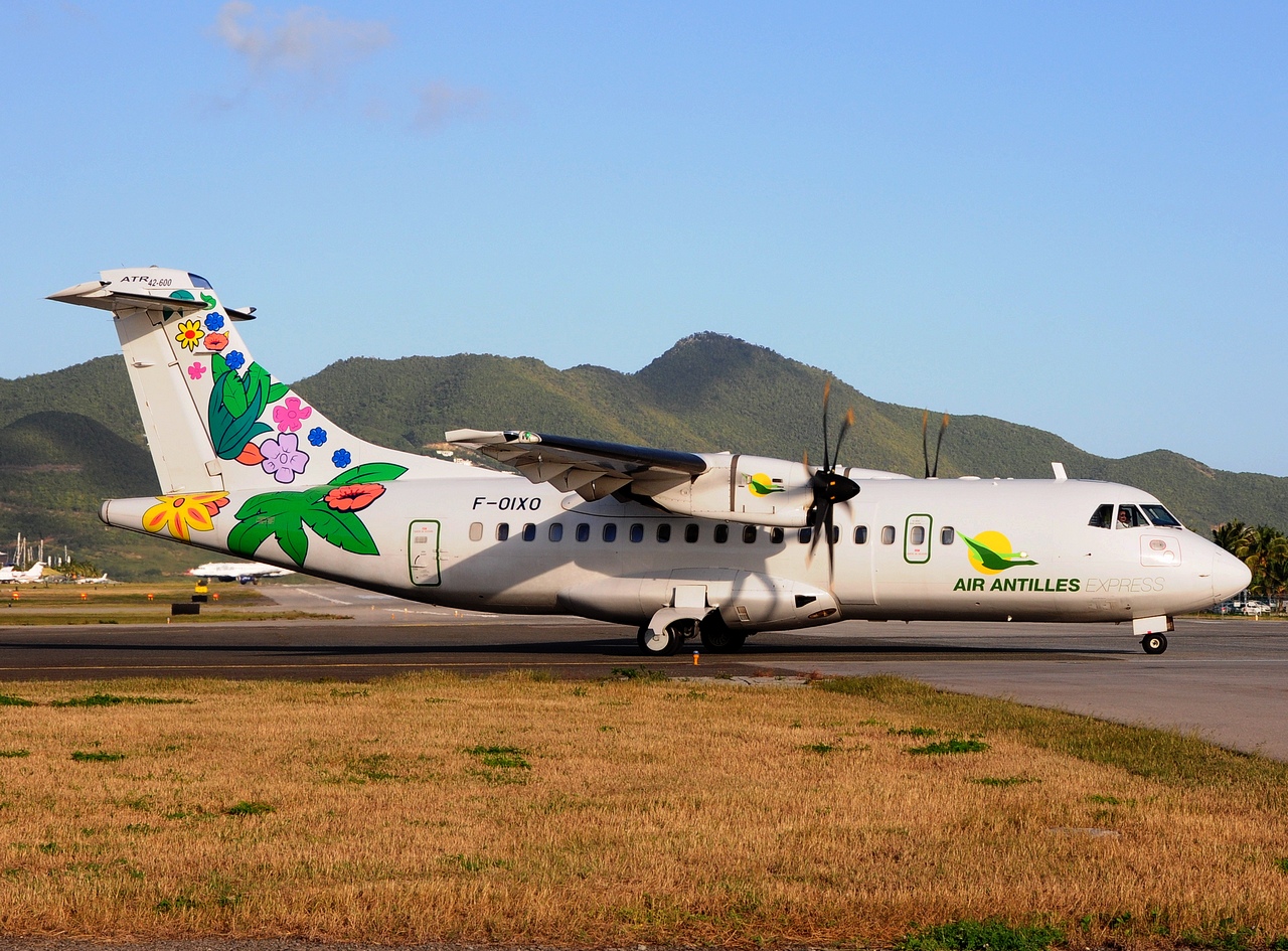 F-OIXO - ATR 42-600 - Air Antilles Express - SXM - 02-02-2017