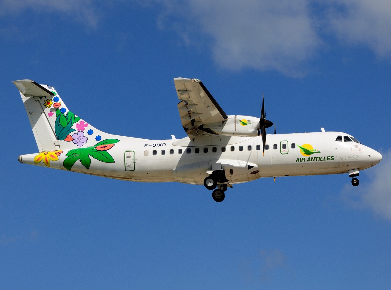 F-OIXO - ATR 42-600 - Air Antilles Express - SXM - 03-02-2017
