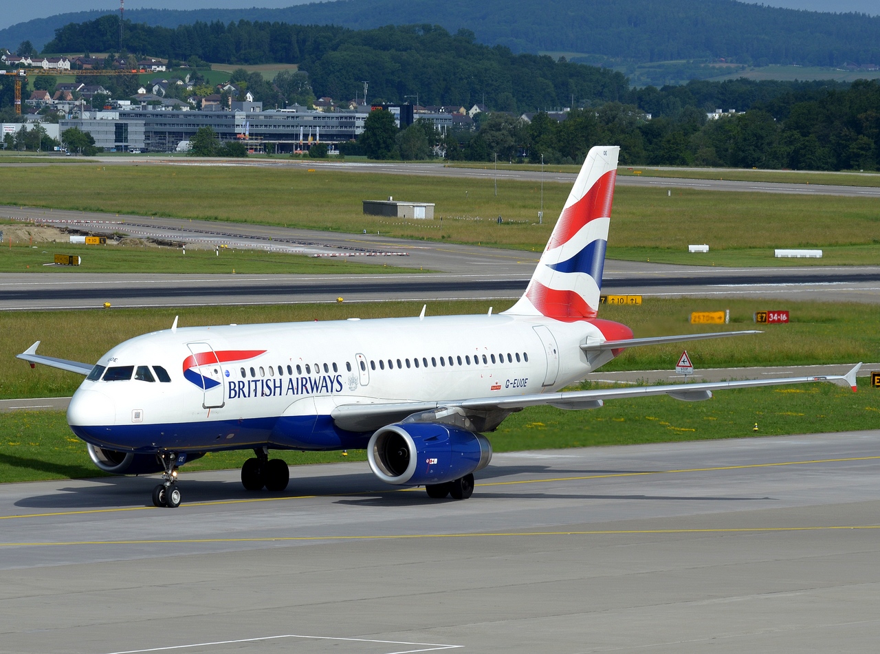 G-EUOE - A319-131 - British Airways - ZRH - 10-06-2017
