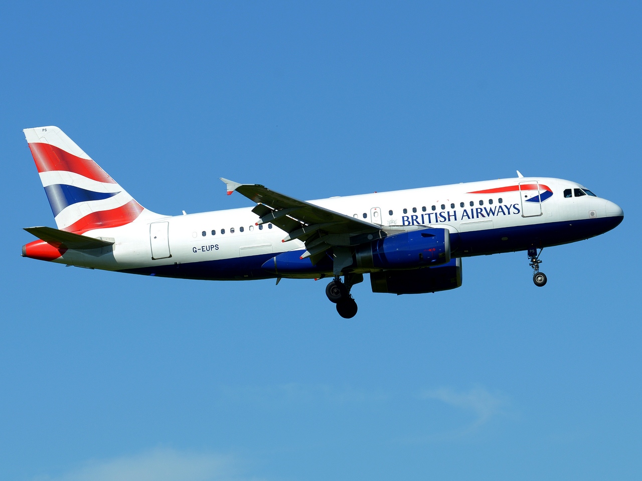 G-EUPS - A319-131 - British Airways - ZRH - 10-06-2017