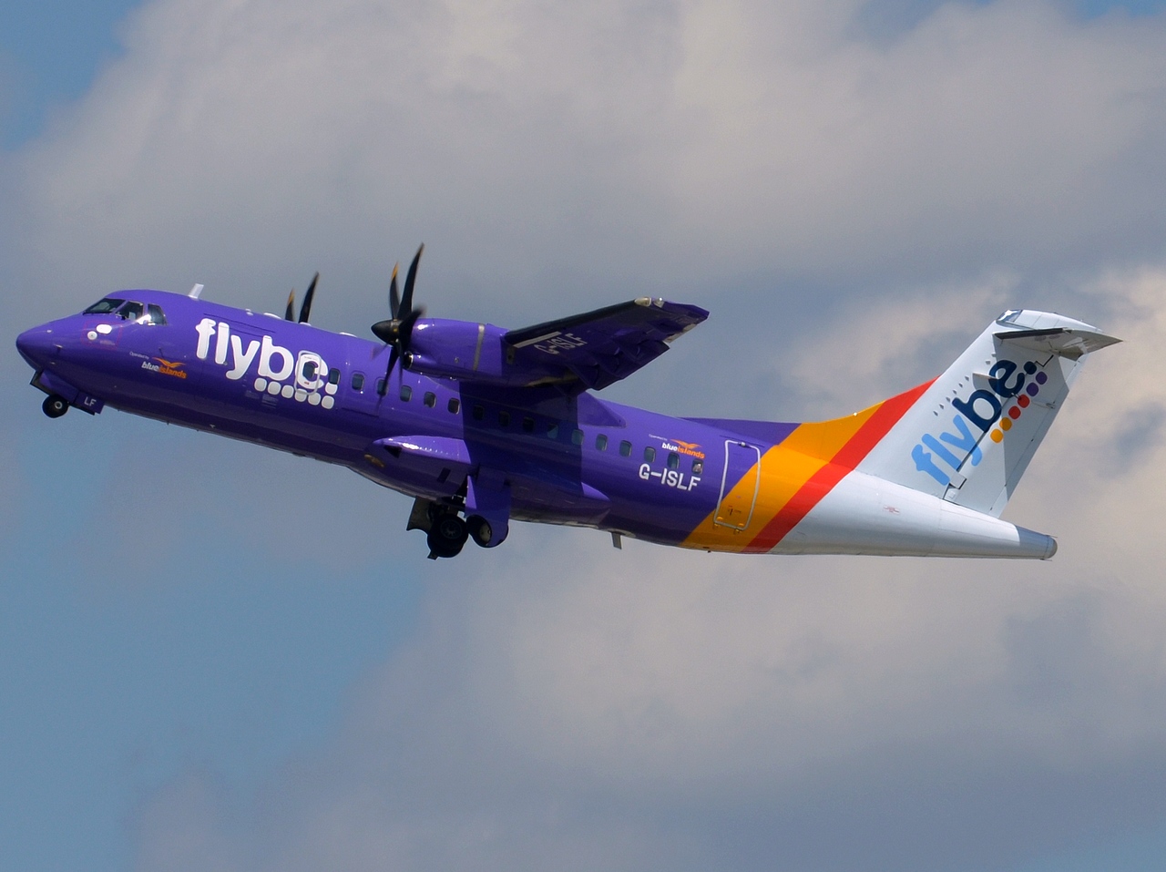 G-ISLF - ATR 42-500 - Flybe - ZRH - 10-06-2017