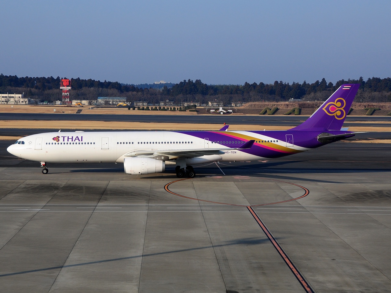 HS-TEN - A330-343 - Thai Airways International - NRT - 05-03-2017b