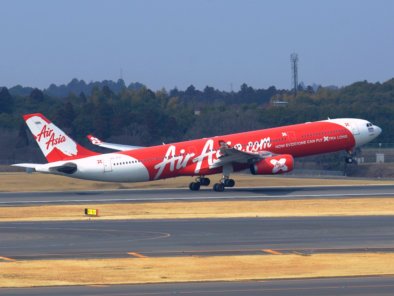HS-XTA - A330-343 - Thai AirAsia X - NRT - 05-03-2017