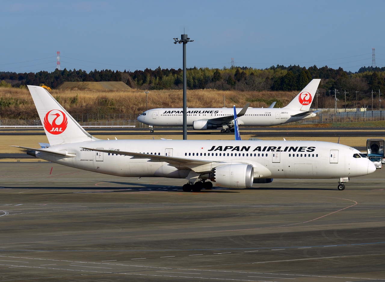 JA822J - 787-8 Dreamliner - Japan Airlines - NRT - 03-03-2017