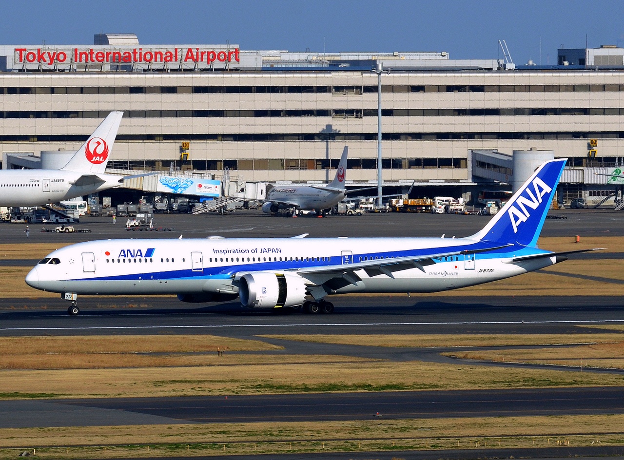JA872A - 787-9 Dreamliner - ANA All Nippon Airways - HND - 28-02-2017