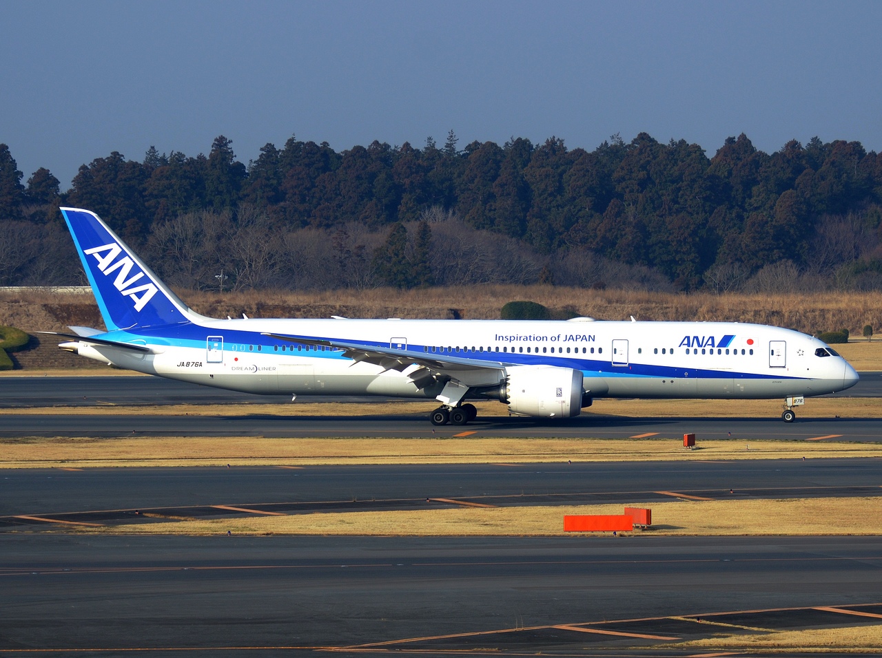 JA876A - 787-9 Dreamliner - ANA All Nippon Airways - NRT - 05-03-2017