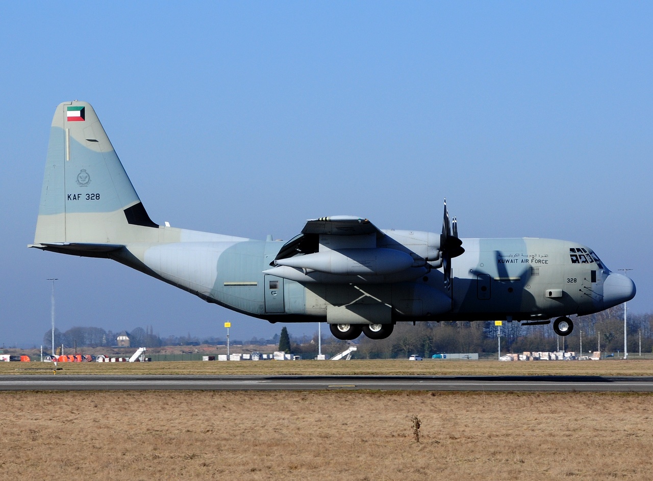 KAF328 - KC-130J-30 Hercules - Kuwait Air Force - LGG - 13-02-2017