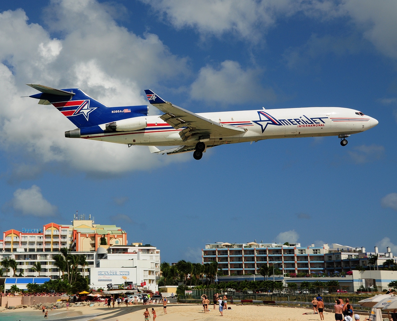 N395AJ - 727-233 - Amerijet International - SXM - 03-02-2017
