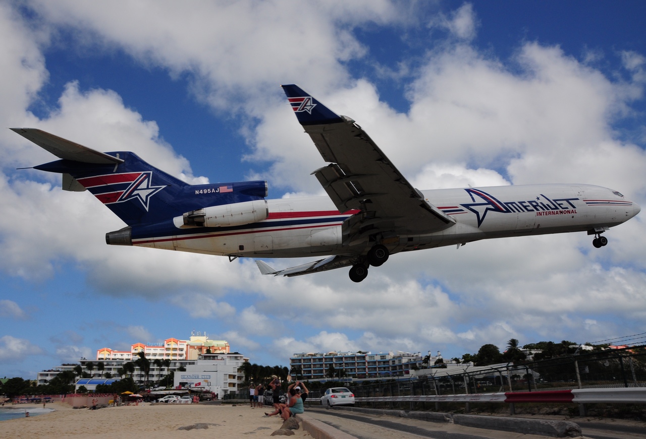 N495AJ - 727-233 - Amerijet International - SXM - 06-02-2017