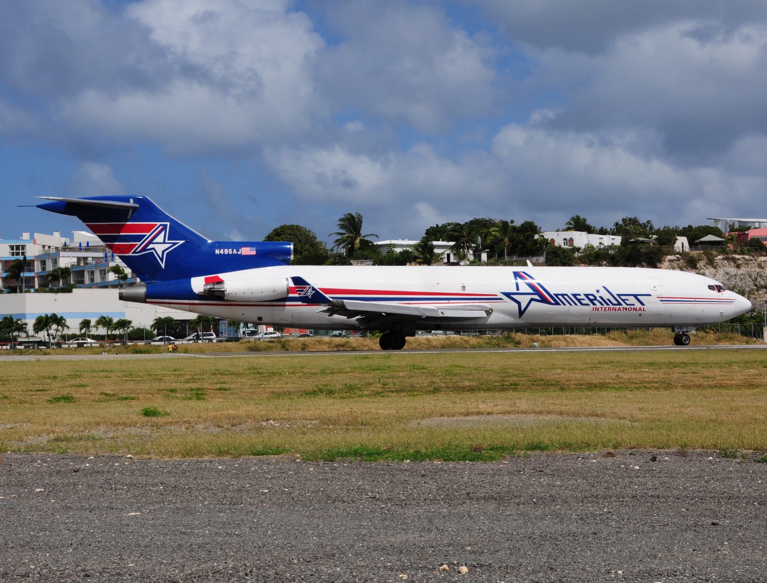 N495AJ - 727-233 - Amerijet International - SXM - 06-02-2017b