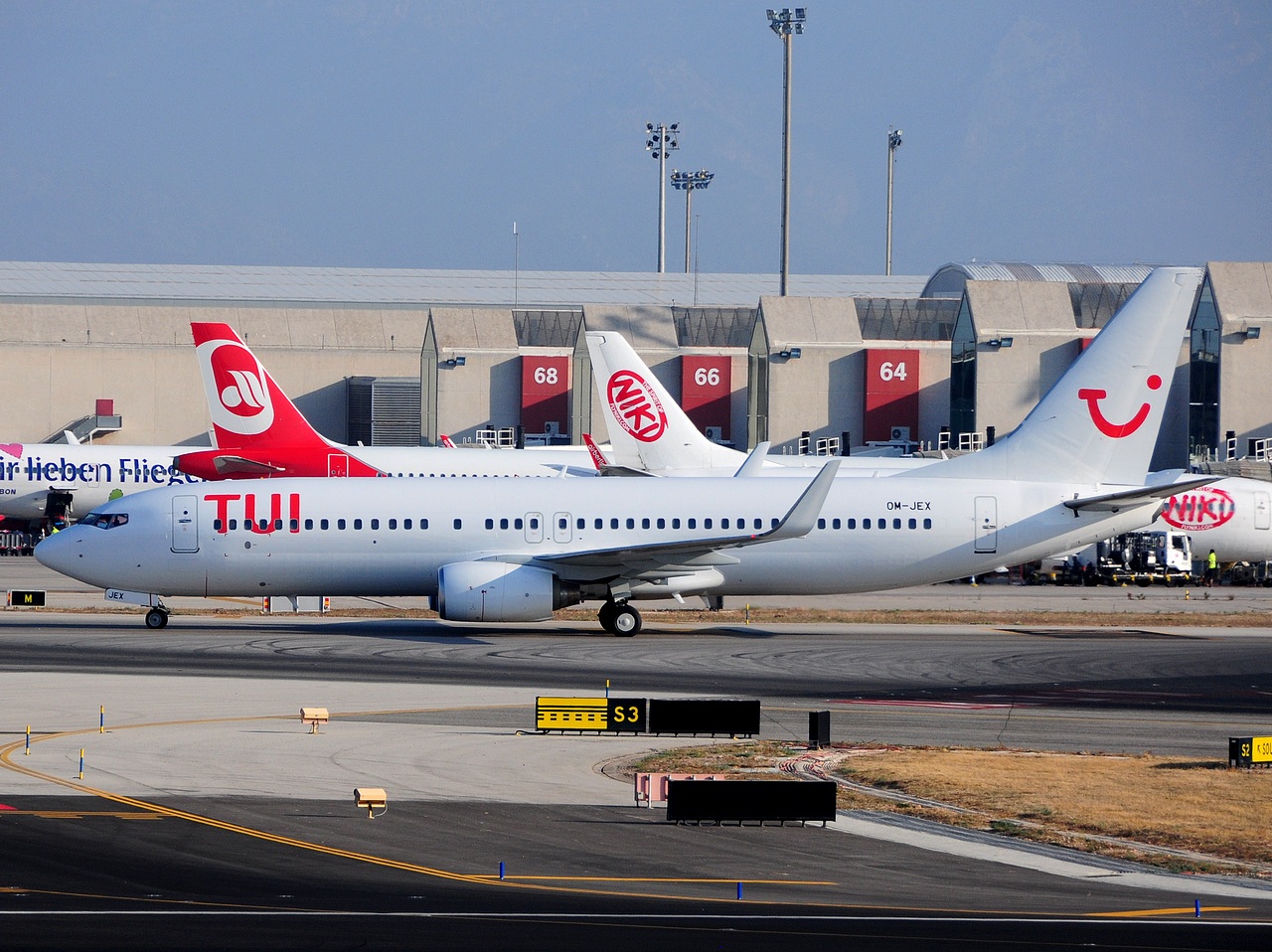 OM-JEX - 737-8AS(WL) - TUI Airlines Belgium - PMI - 24-07-2017