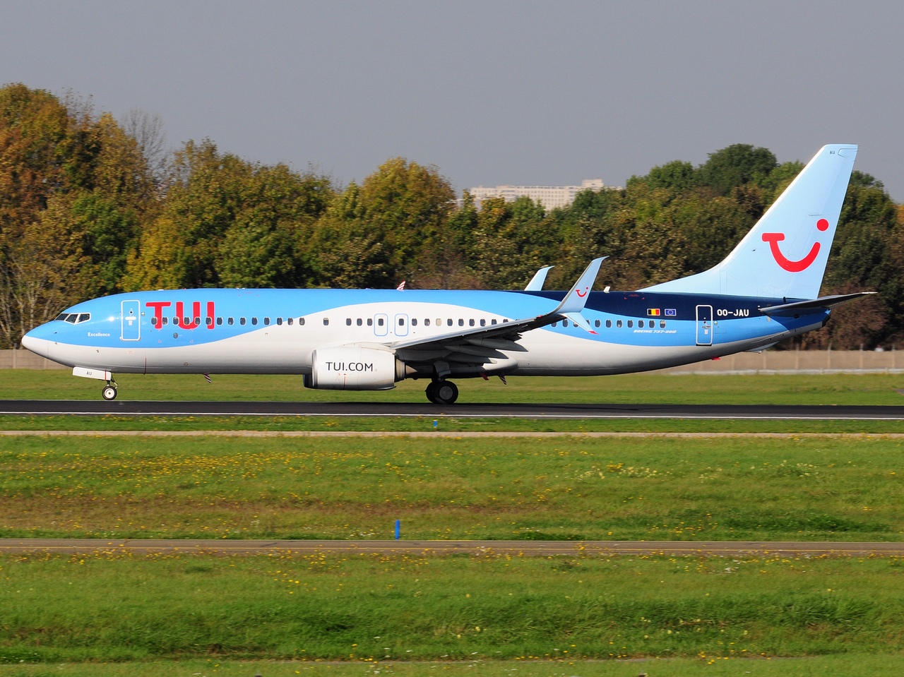 OO-JAU - 737-8K5(WL) - TUI Airlines Belgium - ORY - 15-10-2017