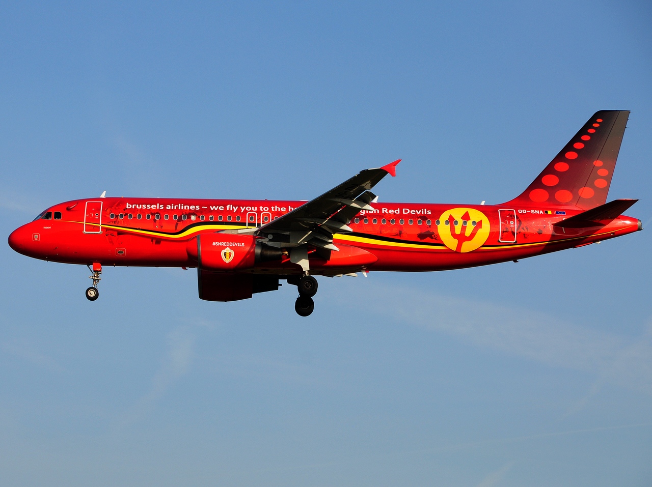 OO-SNA - A320-214 - Brussels Airlines - BRU - 26-03-2017