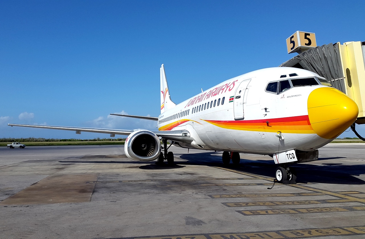 PZ-TCQ - 737-3Q8 - Surinam Airways - CUR - 03-12-2017