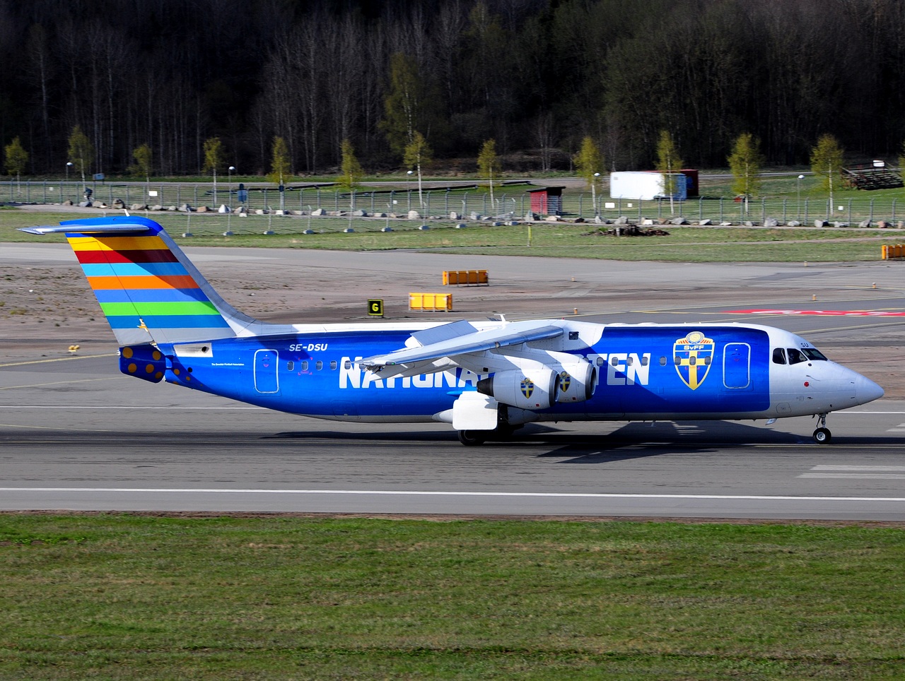 SE-DSU - RJ100 - BRA _ Braathens Regional Airlines - BMA - 09-05-2017