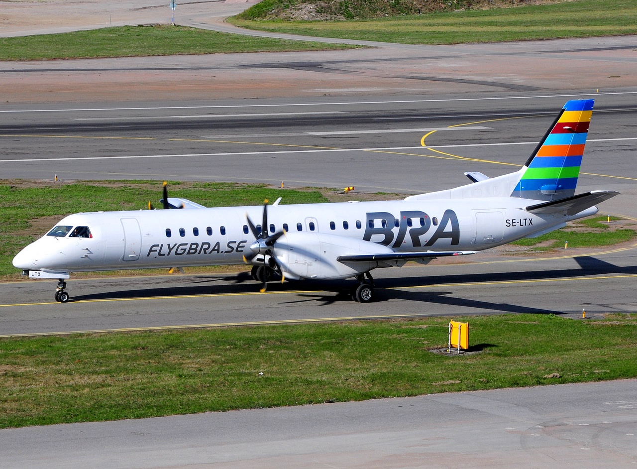 SE-LTX - Saab 2000 - BRA _ Braathens Regional Airlines - BMA - 09-05-2017