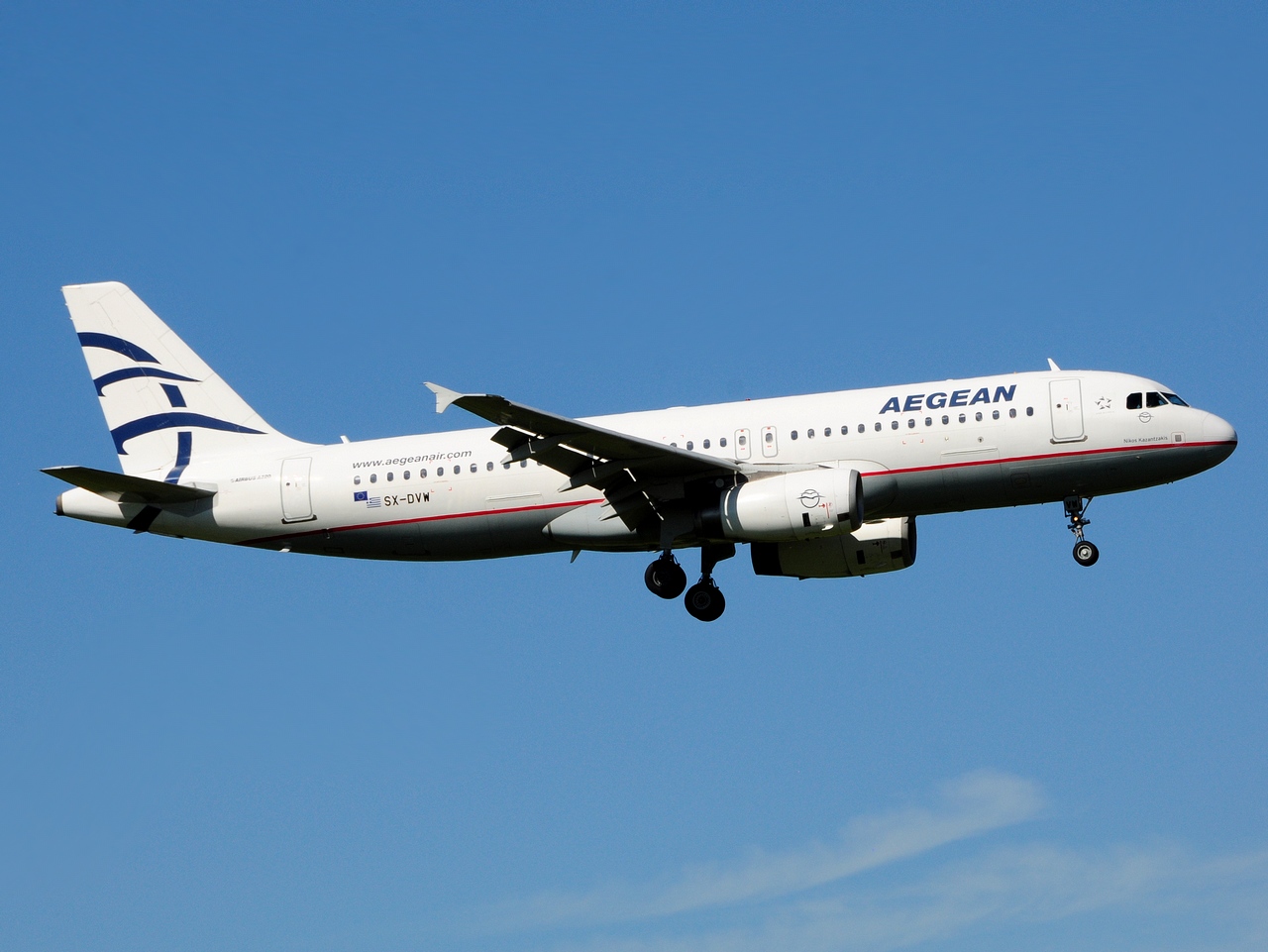 SX-DVW - A320-232 - Aegean Airlines - ZRH - 10-06-2017