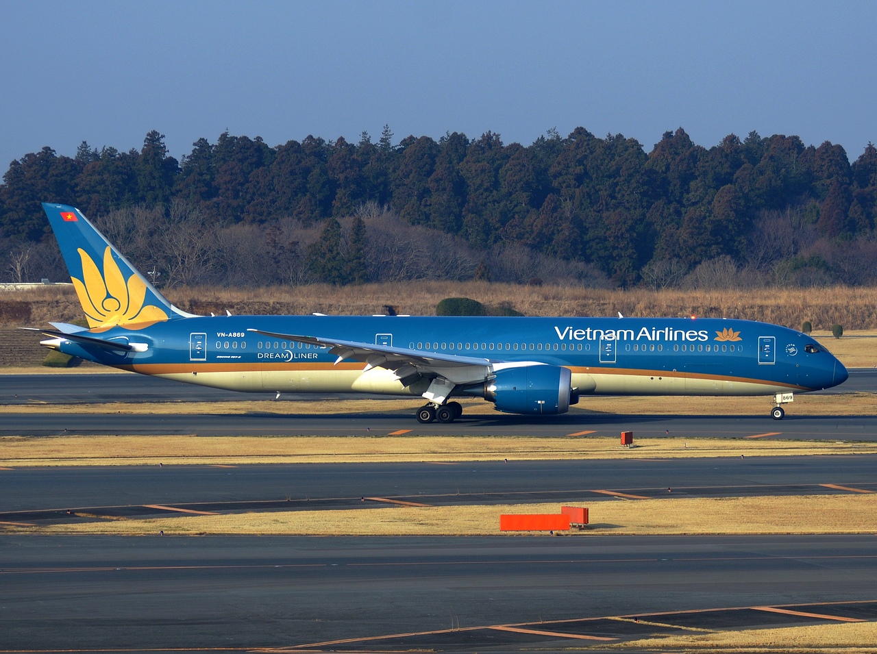 VN-A869 - 787-9 Dreamliner - Vietnam Airlines - NRT - 05-03-2017b